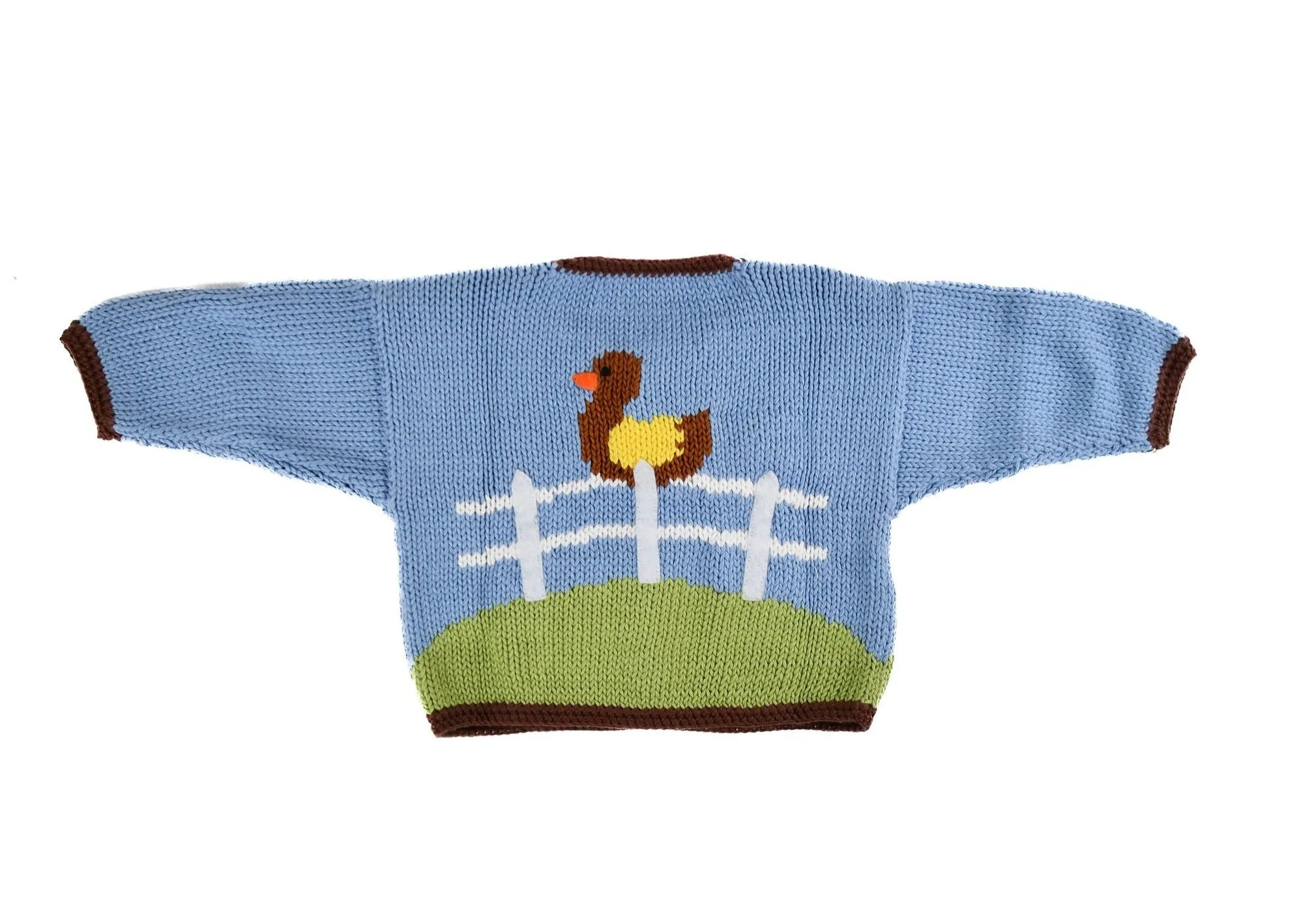 Animal Tower Baby Knit Sweater