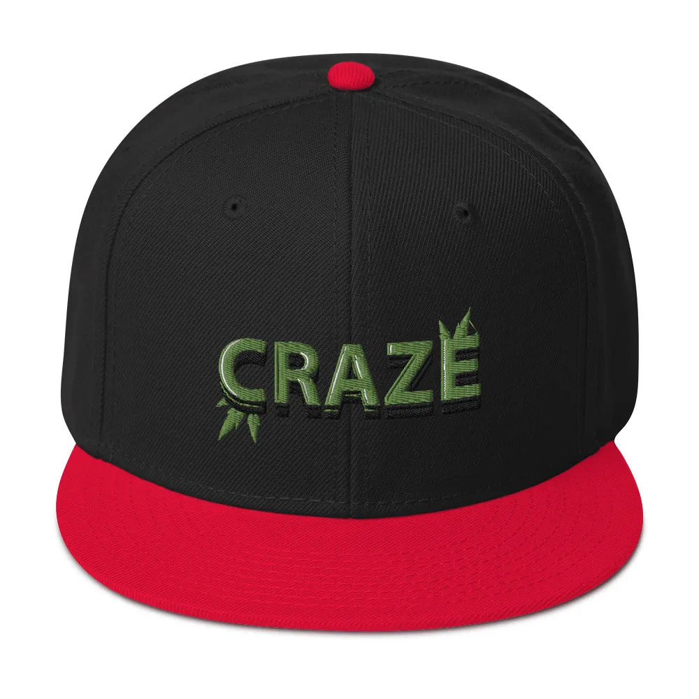 CRAZE Snapback Cap