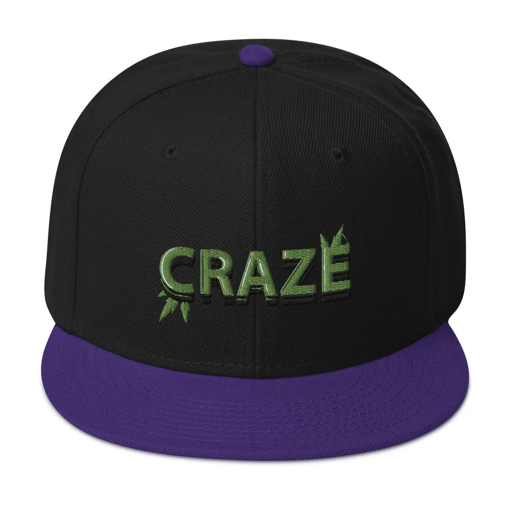 CRAZE Snapback Cap