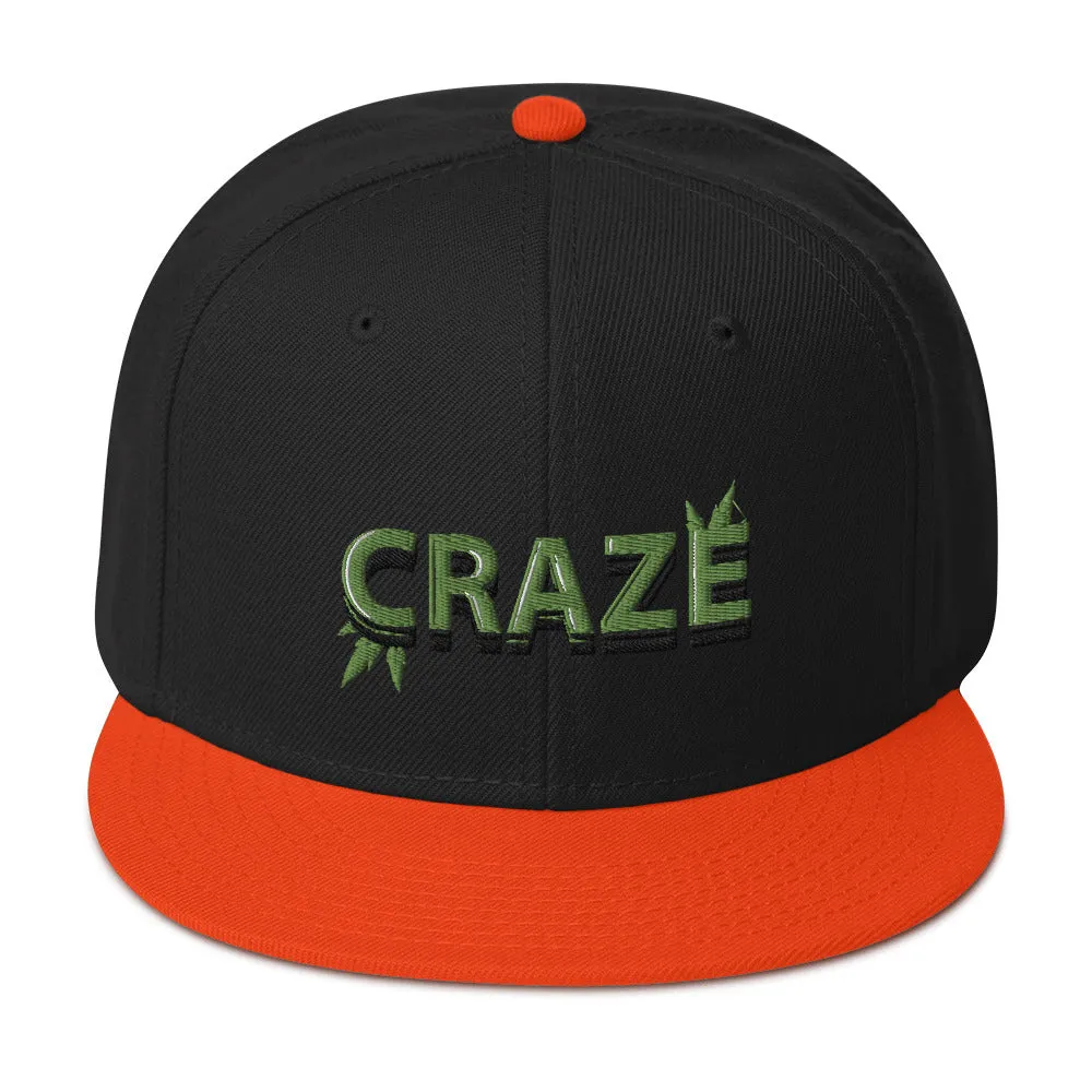 CRAZE Snapback Cap