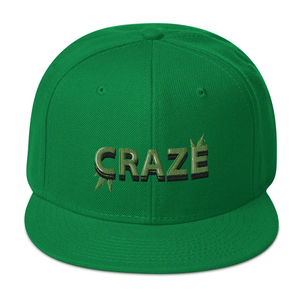 CRAZE Snapback Cap