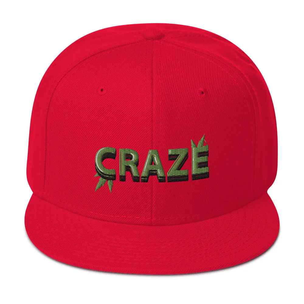 CRAZE Snapback Cap