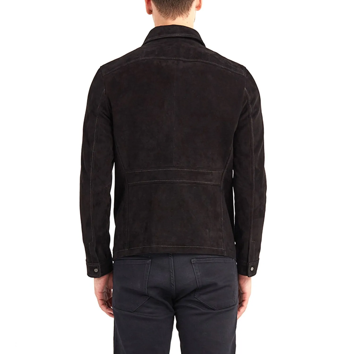 Newline Fashion Barkley 4 Pocket Leather Jacket - Black