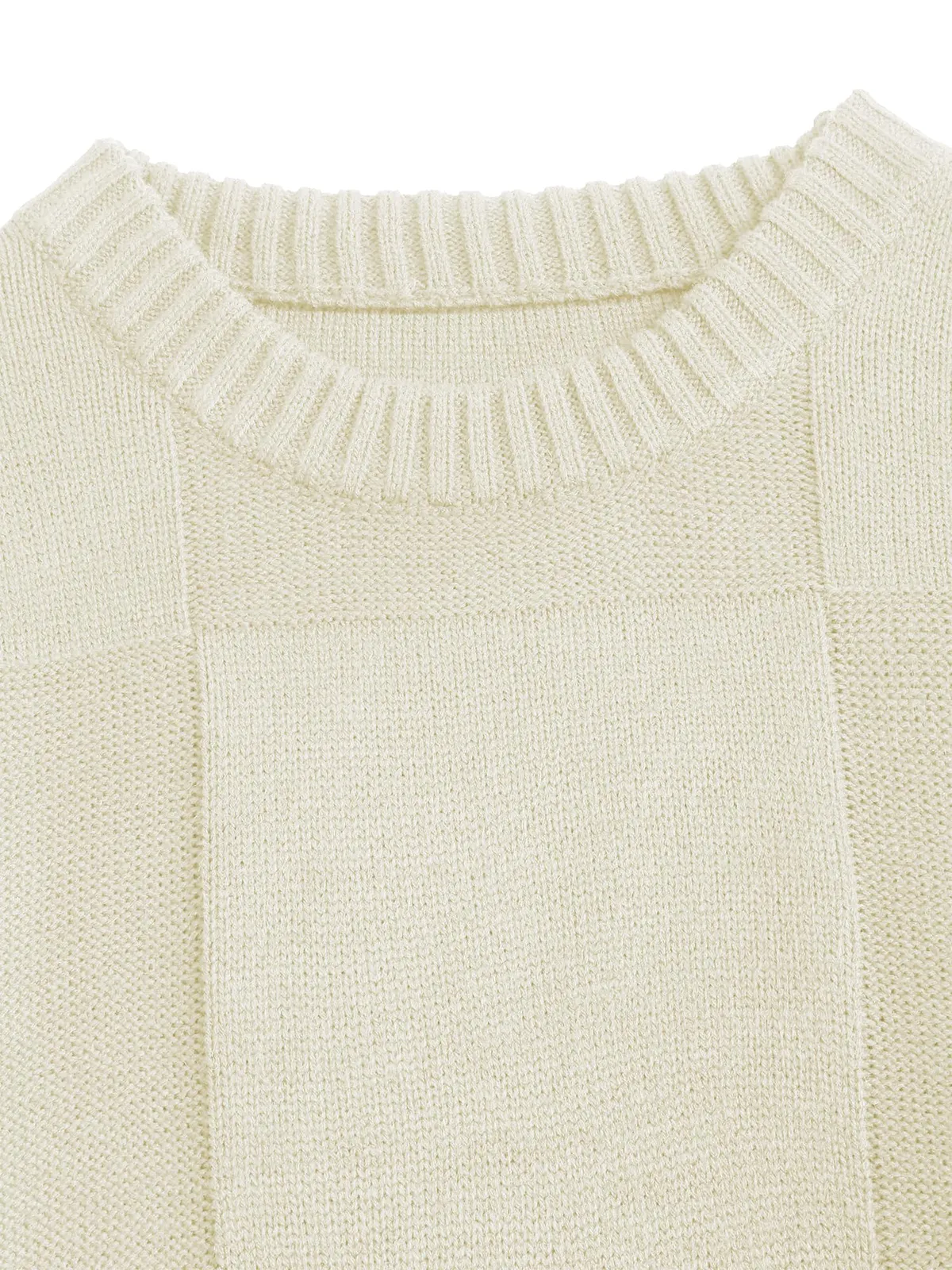 Patterned Sweaters in Light and Dark Colors