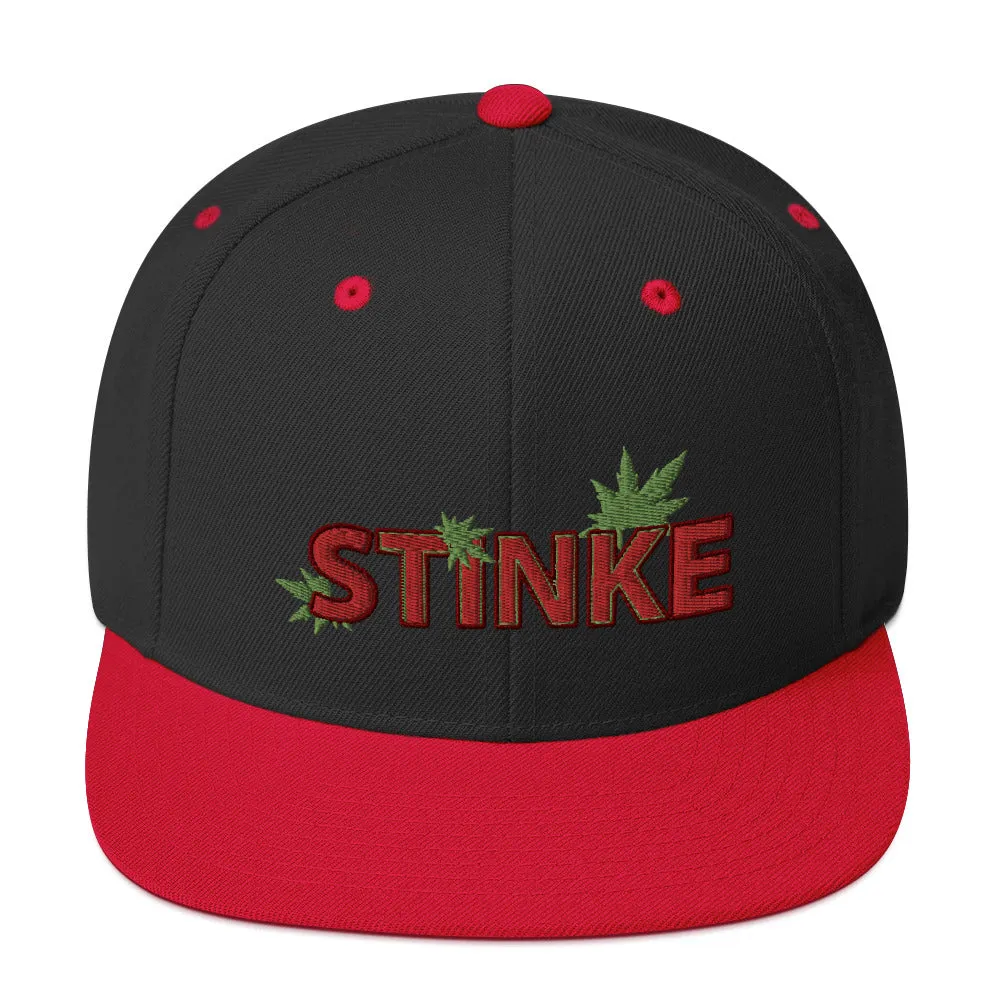 STINKE KUSH Snapback Cap