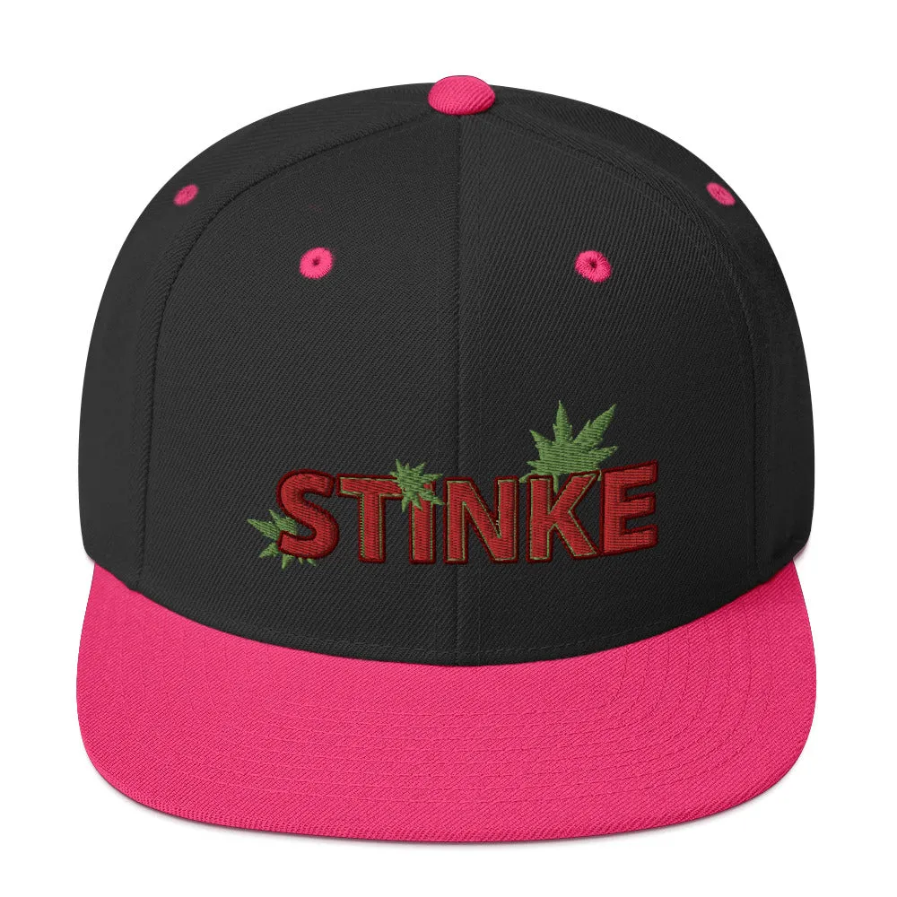 STINKE KUSH Snapback Cap