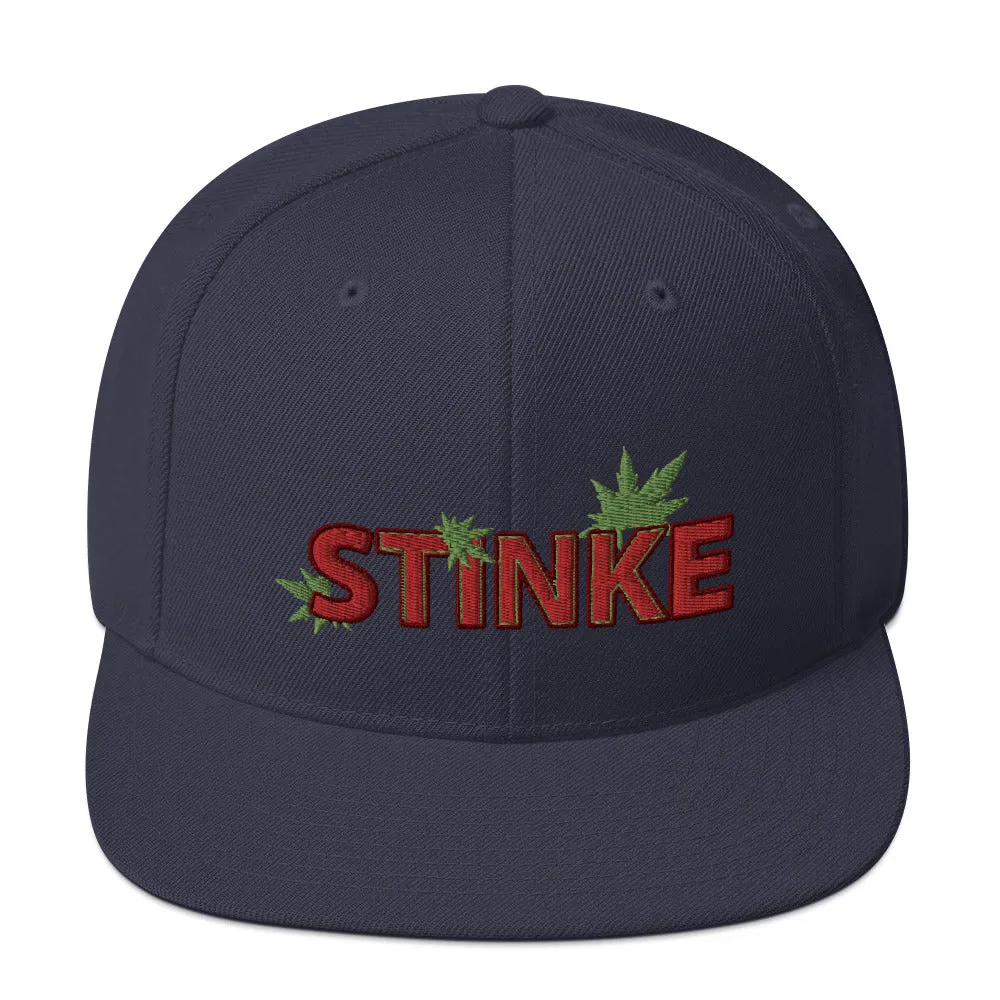 STINKE KUSH Snapback Cap
