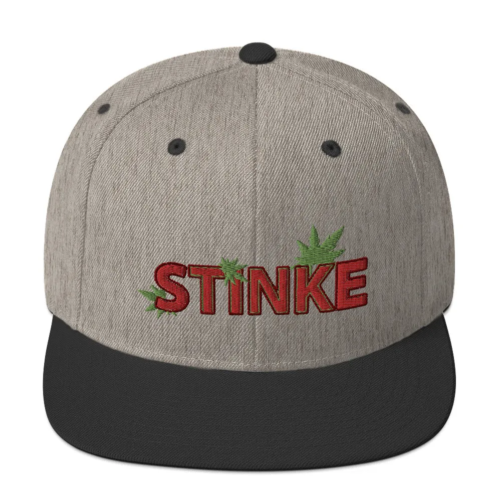 STINKE KUSH Snapback Cap