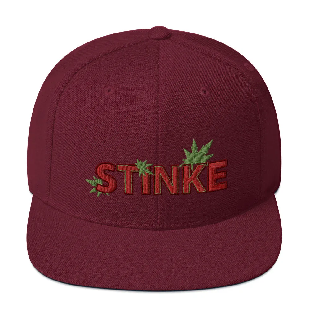 STINKE KUSH Snapback Cap