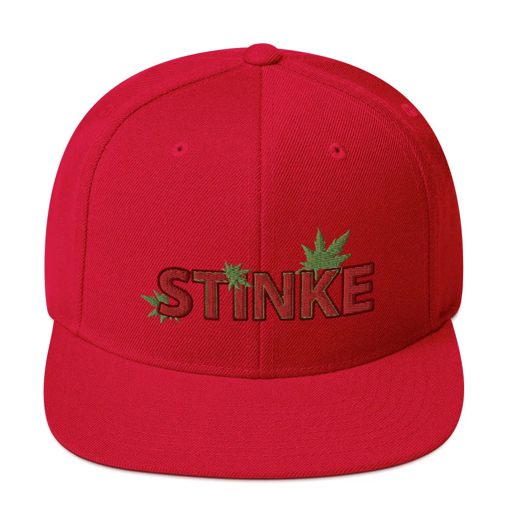 STINKE KUSH Snapback Cap