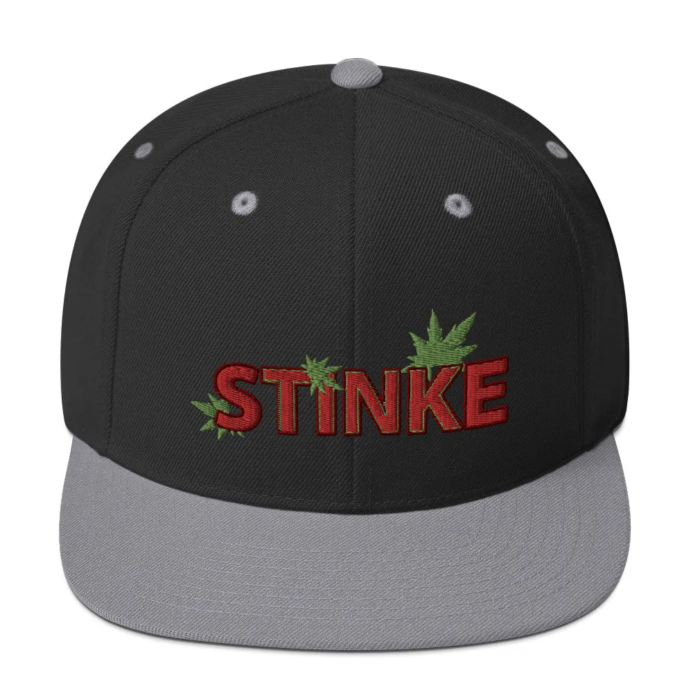 STINKE KUSH Snapback Cap