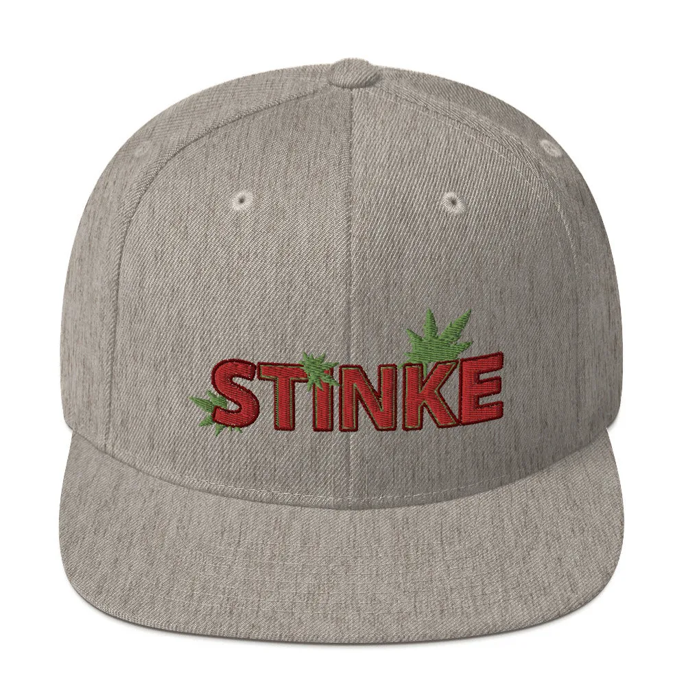 STINKE KUSH Snapback Cap