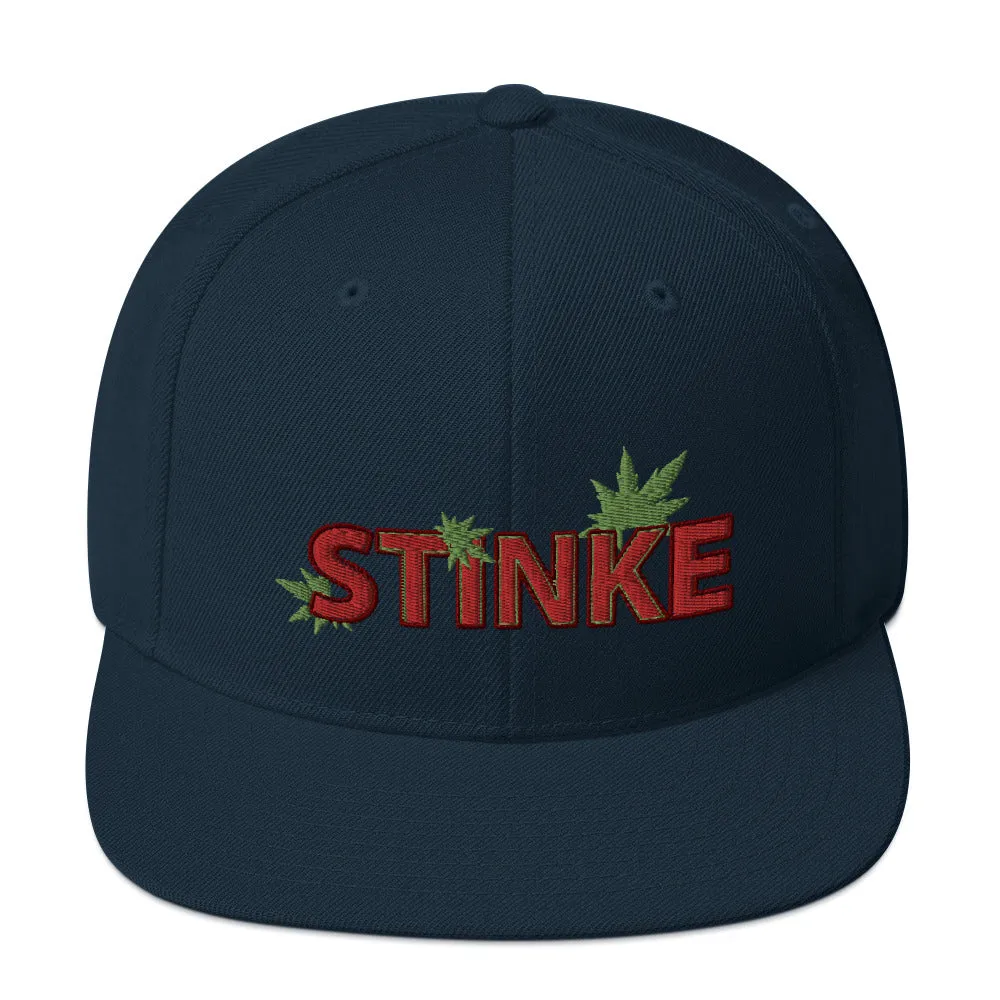STINKE KUSH Snapback Cap