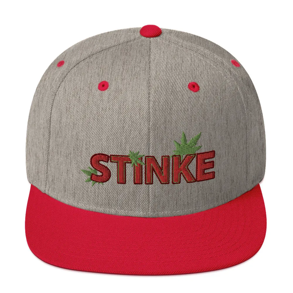 STINKE KUSH Snapback Cap