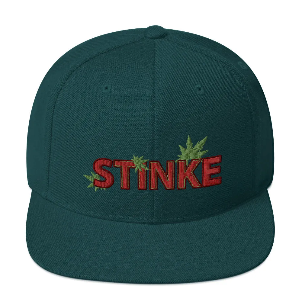 STINKE KUSH Snapback Cap