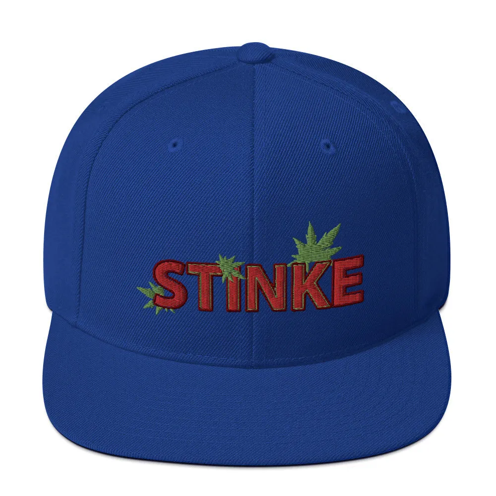 STINKE KUSH Snapback Cap
