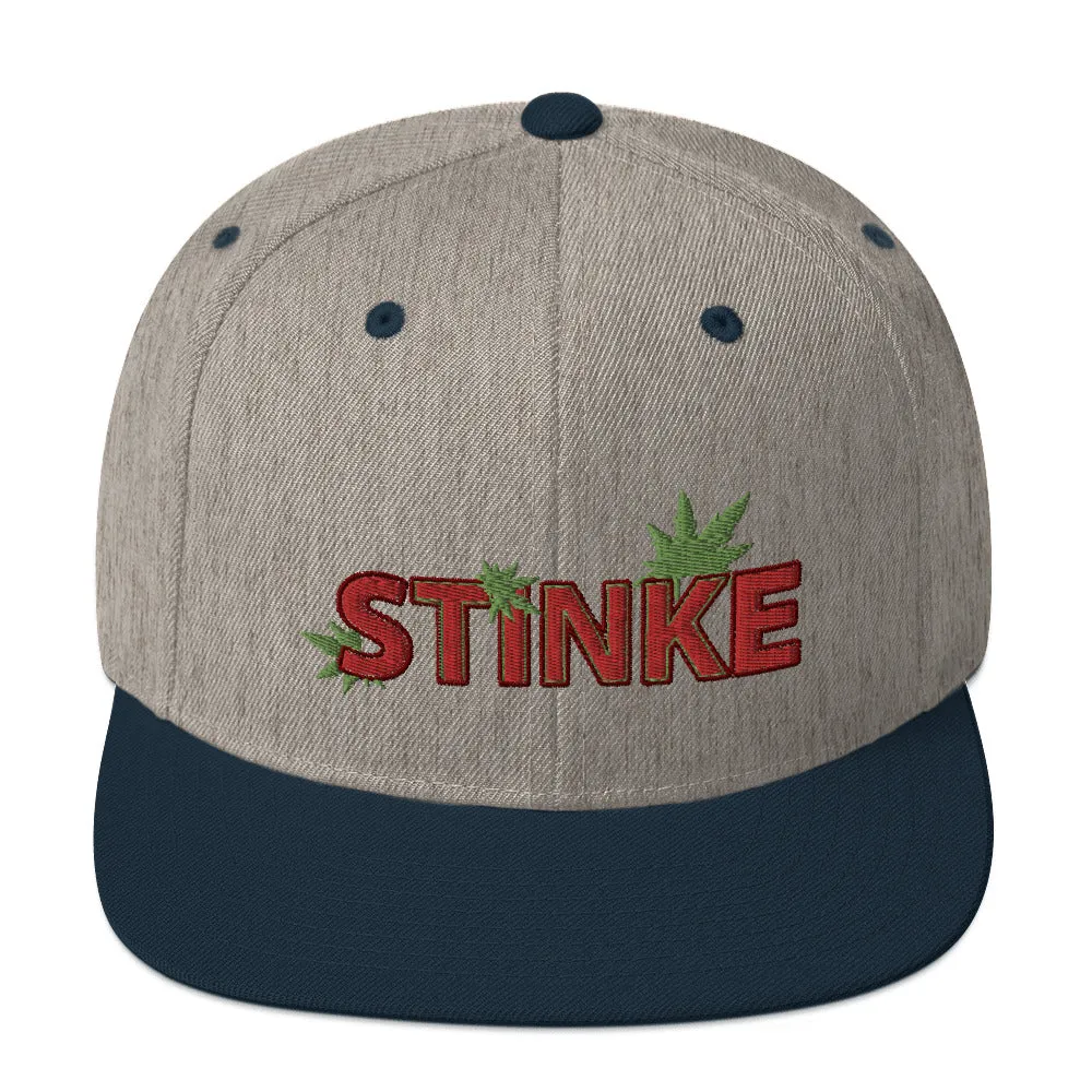 STINKE KUSH Snapback Cap