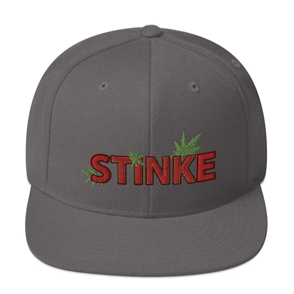 STINKE KUSH Snapback Cap