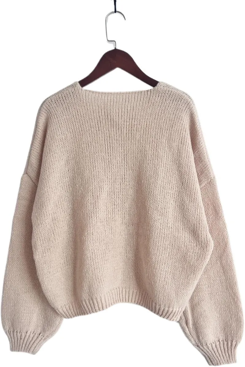 Women Tie Front Knitted Cardigan Y2k Open Front Knitwear Tops Long Sleeve Oversized Cardigan Sweater Trendy Streetwear