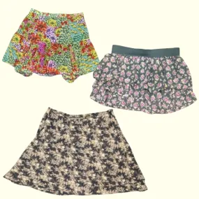 Y2K Flirty Summer Floral Skirts ( Rv-1724)
